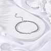 1Pc 301 Stainless Steel Ball Chain Bracelets for Women Men BJEW-LP0001-45P-3