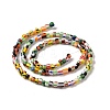 Opaque Handmade Lampwork Beads Strands X-LAMP-H061-04-3
