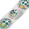 Cartoon Patterns Paper Gift Sticker Rolls LS-DIY-R083-03B-2