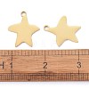304 Stainless Steel Pendants LS-STAS-I140-13G-5