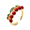 Brass Adjustable Cuff Rings LS-RJEW-C143-01B-G-4