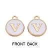 Golden Plated Alloy Charms ENAM-SZ0001-25A-V-2