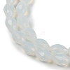 Electroplate Imitation Jade Glass Beads Strands EGLA-N013-J10mm-D02-3