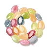 Natural Dyed Malaysia Jade Beads Strands G-B137-A01-01I-3