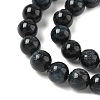 Grade B Natural Tiger Eye Beads Strands G-F591-18-8mm-03-4