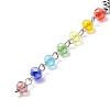 Chakra Theme Sun Catcher Pendant Decorations HJEW-JM00669-3