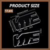 12Pcs Acrylic Crochet Knitting Loom Board DIY-BC0015-06-2