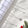 10Pcs 667 Stainless Steel Paperclip Chain Necklaces NJEW-BBC0001-48A-P-3