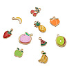 Craftdady Alloy Enamel Pendants ENAM-CD0001-03-3