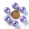 Opaque Acrylic Beads MACR-S370-D16mm-SS2114-3