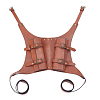 Retro Double Back Sword Frog AJEW-WH0455-107B-1