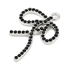 Alloy Rhinestone Pendants PALLOY-R151-51P-02-2