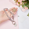 Alloy Phone Hand Strap Chains with Heart Charm DIY-WH0430-030A-3