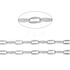 Tarnish Resistant 304 Stainless Steel Cable Chains CHS-D033-01P-2