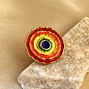 304 Stainless Steel Enamel Finger Rings for Women RJEW-Z096-01G-02-1