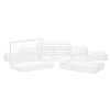 Polypropylene(PP) Storage Containers Box Case CON-WH0073-67-1