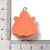 Opaque Resin Pendants RESI-K020-04C-02-3