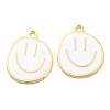 Alloy Enamel Pendants X-ENAM-D051-18G-2