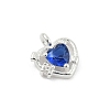 925 Sterling Silver Micro Pave Cubic Zirconia Pendants LS-STER-Q002-02F-2