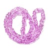 Transparent Glass Beads Strands GL-CBAAE04-01G-4