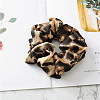 Leopard Print Pattern Cloth Elastic Hair Accessories OHAR-PW0007-45D-1