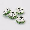 Rhinestone Spacer Beads RSB028NF-10-1