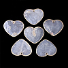 Edge Golden Plated Capiz Shell Pendants X-SHEL-S276-35-1