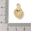 Rack Plating Brass Cubic Zirconia Pendants KK-S380-43G-3