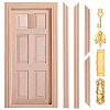 Wooden Door DIY-WR0005-58-1