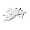 Non-Tarnish 201 Stainless Steel Pendants STAS-D095-01P-2