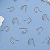 20Pcs 2 Styles 304 Stainless Steel Rhinestone Earring Hooks STAS-BBC0007-16A-7