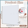 2 Sheets HDPE Plastic Sheets DIY-OC0014-44B-02-2