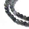 Natural Moss Agate Beads Strands G-F596-21-3mm-3