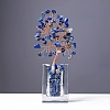 Natural Lapis Lazuli Chips Money Tree Display Decorations PW-WG1CBB9-04-1