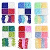 72G 4 Styles Glass Seed Beads SEED-YW0002-77B-5