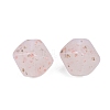 Marbled Stone Style Opaque Acrylic Beads OACR-G009-02B-2