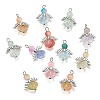 30Pcs Glass Pendants FIND-CJ0003-36-9