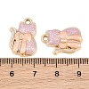 Alloy Enamel Pendants AL-CBA4E99-01G-C-3