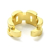 Brass Micro Pave Cubic Zirconia Open Cuff Rings RJEW-K256-31G-3