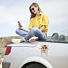 Reflective Vinyl Car Stickers STIC-WH0022-024-6