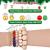 3500Pcs 10 Style Glass Round Seed Beads SEED-PH0002-15-2