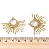Natural Freshwater Shell Pendants STAS-G397-04G-01-3