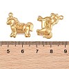 201 Stainless Steel Pendants Rhinestone Settings SA-CBA9448-03G-3