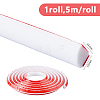 5M Silicone Collapsible Shower Threshold Water Dam AJEW-WH0709-118-2