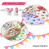 50Pcs Opaque Arylic Beads OACR-CJ0001-87-9