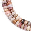 Natural Pink Opal Beads Strands G-B125-H02-02-4