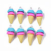 Handmade Polymer Clay Pendants CLAY-Q240-003E-3