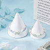 4Pcs 4 Styles 925 Sterling Silver Spring Gate Rings STER-SC0001-51-7