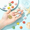 18Pcs 9 Colors Handmade Porcelain Beads PORC-CJ0001-49-4