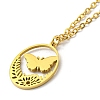 304 Stainless Steel Pendant Necklaces LS-NJEW-Z025-03G-2